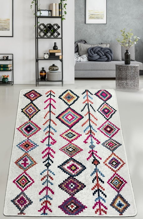 Conceptum Alfombra de pasillo Raje Djt Multicolor 80 x 200 cm Conceptum Alfombra de pasillo Raje Djt Multicolor 80 x 200 cm